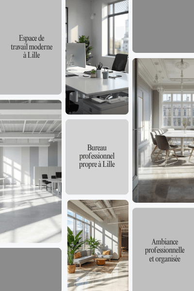 Nettoyage professionnel de bureaux à Lille Centre par Jprofi Services<br />
