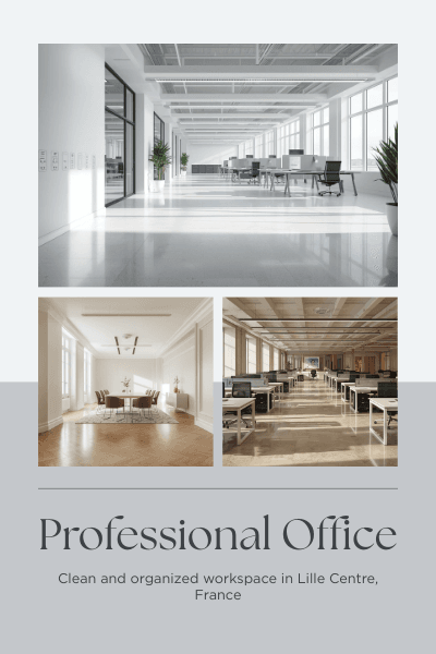 Nettoyage professionnel de bureaux à Lille Centre par Jprofi Services<br />
